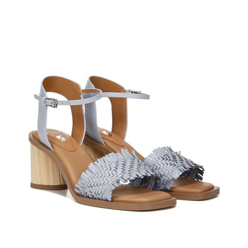 NEW Sarto by Franco Sarto Size 6.5 Women's Fringe Heeled Sandals - Light  Blue | eBay