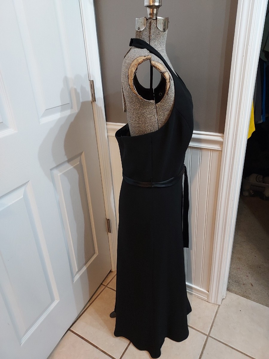 NWTEvan Picone Women's Black Halter Dress Sz 10 FAST SHIP  | eBay