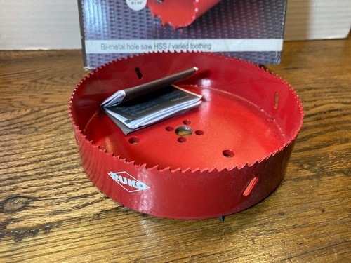 RUKO 106168 High Speed Steel Bi-Metal Hole Saw, Diameter: 6-5/8" (168mm) - Picture 8 of 17