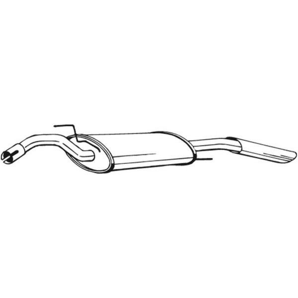 Bosal EndschalldäMpfer SchalldäMpfer Passend FüR VW Passat Variant 279-489-image