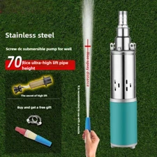 Dc 24V Submersible Pump Farm Deep Well Pump 300W Solar Submersible Pump