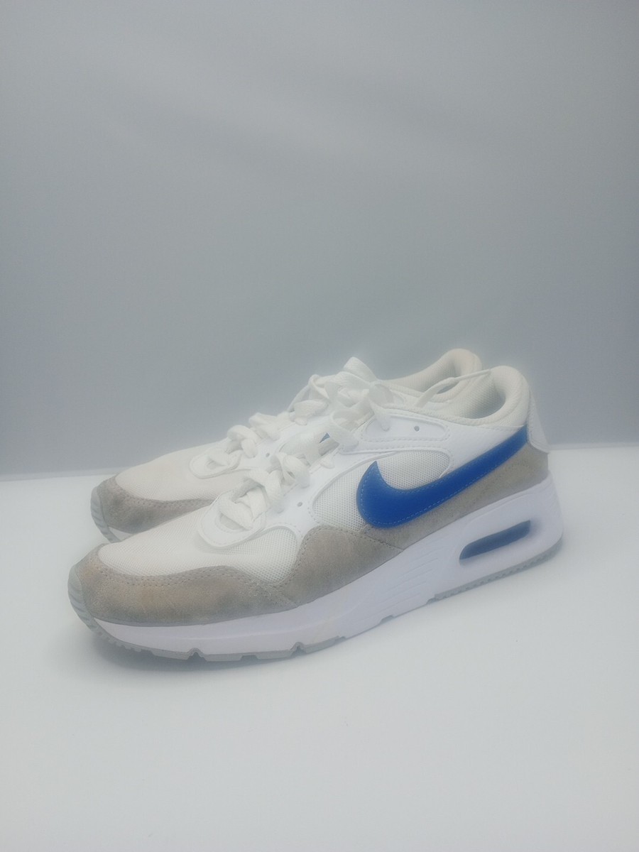 Nike Air Max SC CW4555-101 White /Game Royal-Wolf Grey Blue  display picture 1