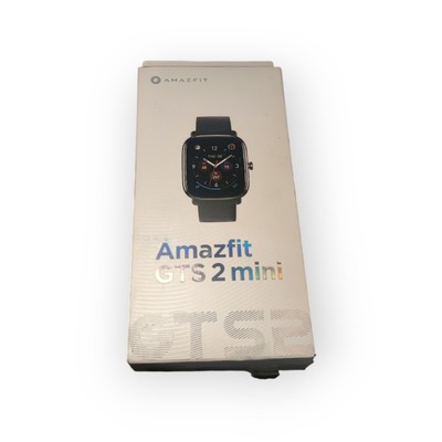 Amazfit GTS 2 Mini Smartwatch Schwarz 1.55 Zoll AMOLED Display GPS Sport Schwarz