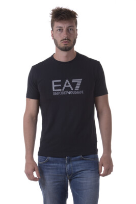 Emporio Armani EA7 T-Shirt Sweatshirt Man Black 3YPTB3PJ03Z 1200 Sz M MAKE OFFER
