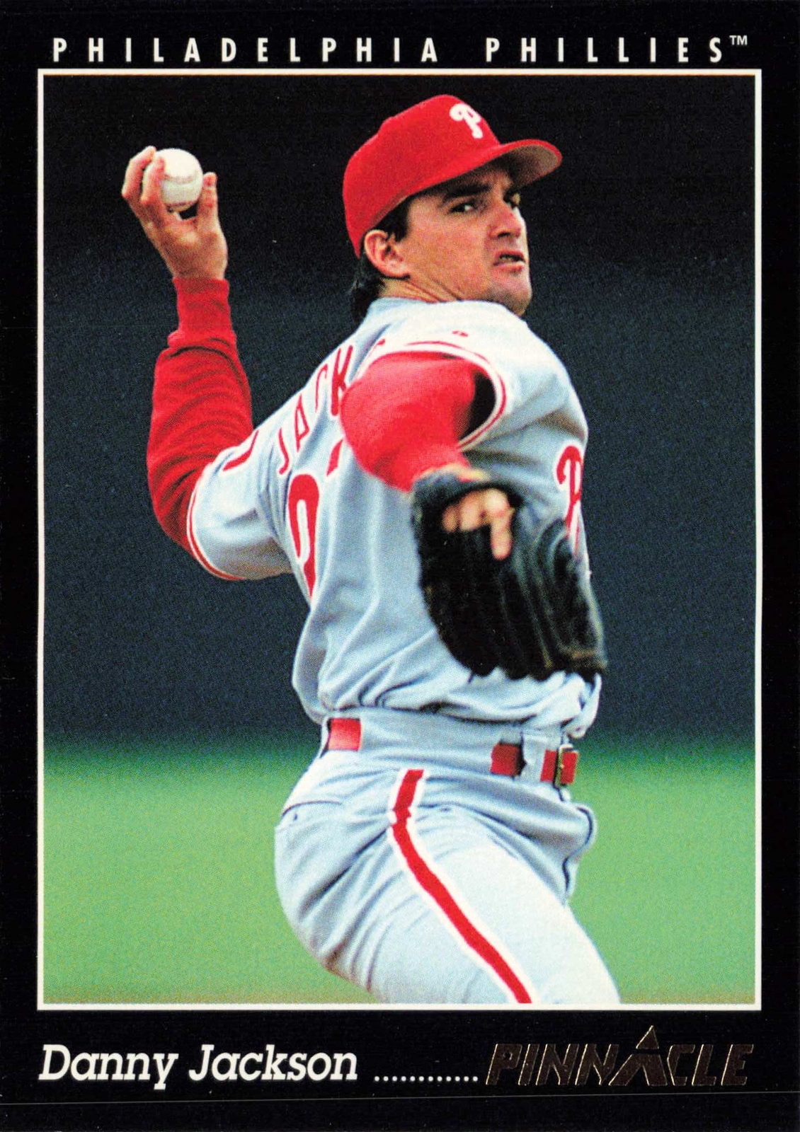 Danny Jackson 1993 Pinnacle #514 Philadelphia Phillies