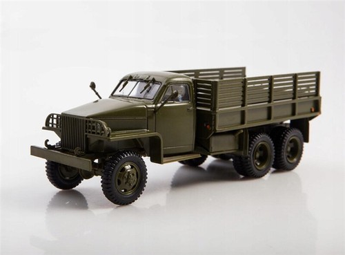 1/43 for Modimio Soviet Red Army FOR STUDEBAKER For US6-U3 US ten wheeled truck - Picture 10 of 10