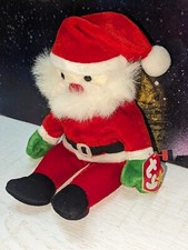 Vintage Retired Santa Ty Beanie Baby 1998 with Tags 9  