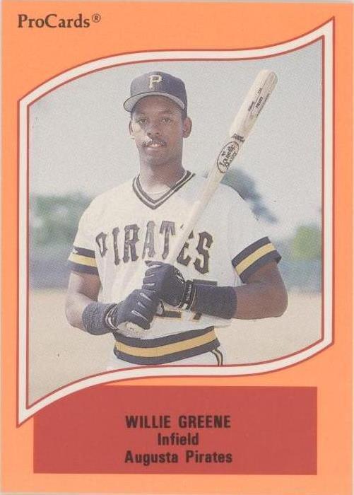 1990 ProCards A & AA Minor League Stars - Willie Greene #96 - 1 of 1