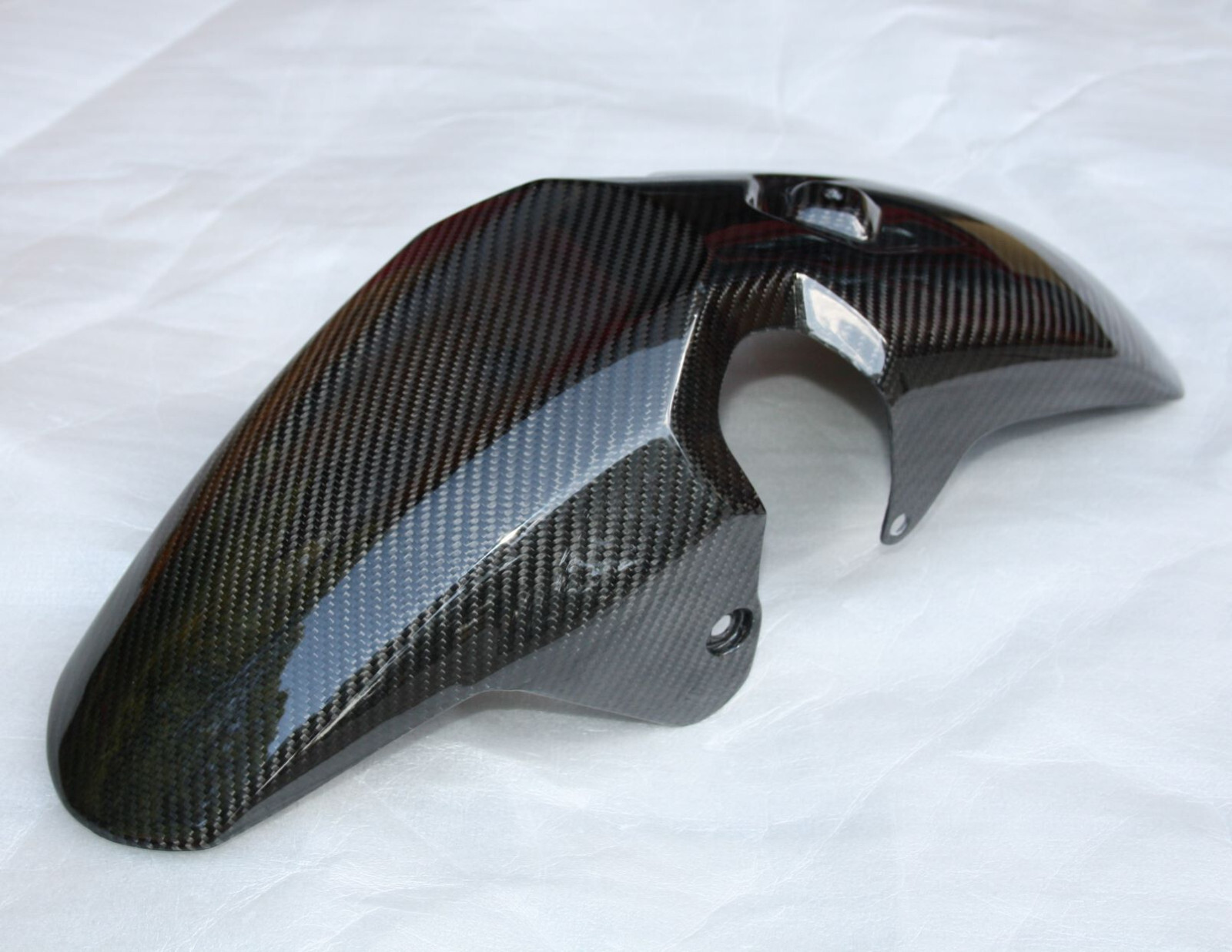 Garde-boue avant Yamaha MT07 carbone brillant pour remplacer le plastique