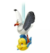 Disney Sketchbook Flounder And Scuttle Ornament The Little Mermaid