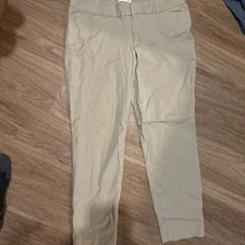 Old Navy Capri Pixie Stretch Pants Size 10 Women’s Tan Khaki