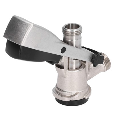 G5/8 D Type Beer Keg Coupler Beer Barrel Coupler Stainless Steel Keg Tap Coupler