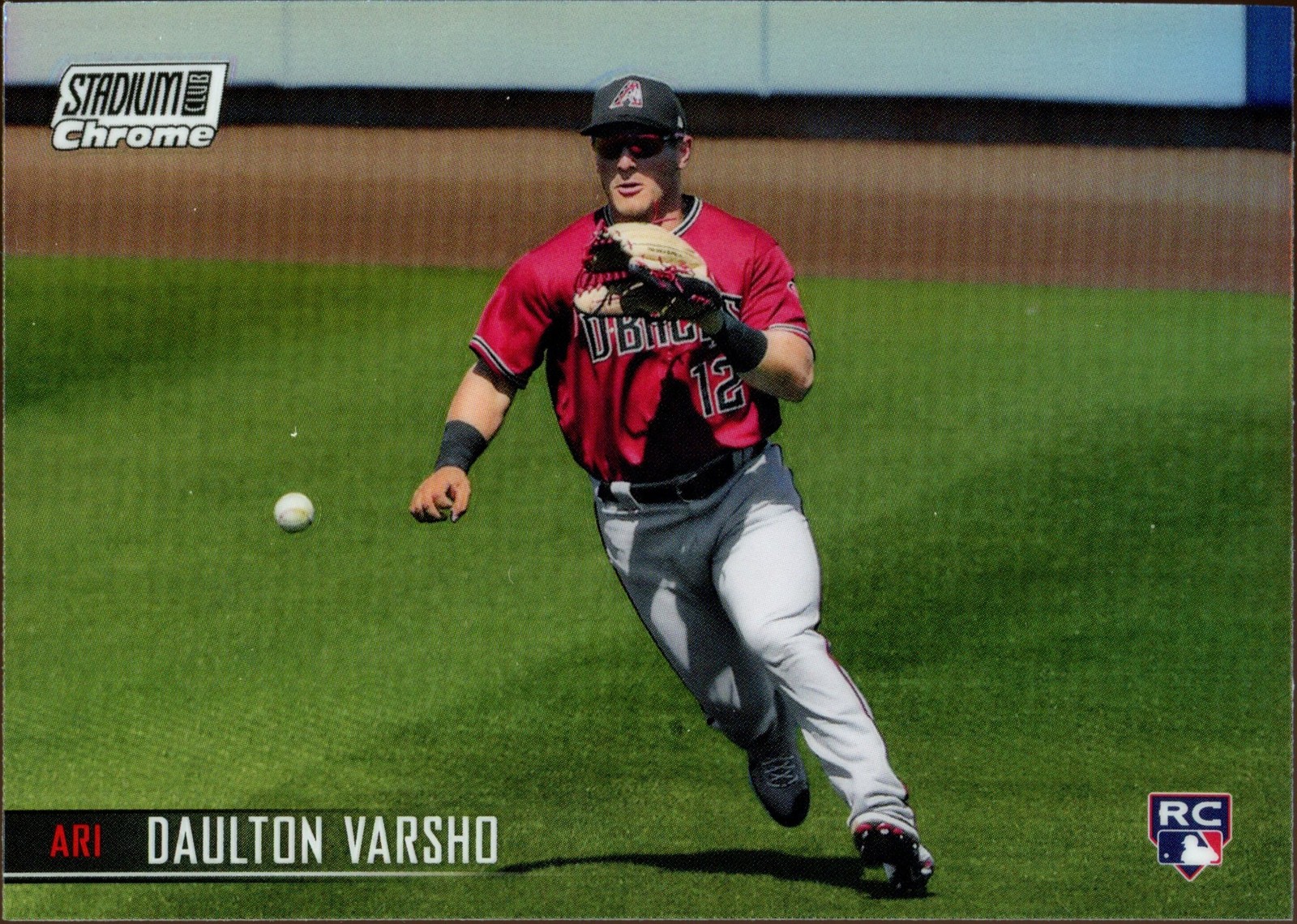 2021 Stadium Club Chrome Daulton Varsho #168 Refractor Rookie Card