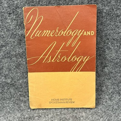 Vintage Numerology and Astrology Booklet by Adrian D. Byron Spokesman-Review