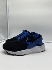Nike Youth Huarache Run GS Blue, Black, And White 654275-005 Youth - Sz 6Y