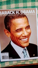 SPECIAL COMMEMORATIVE EDITION BARACK H.OBAMA 44th  U.S. PRESIDENT PAPERBACK BOOK