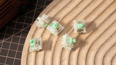 Gateron Baby Kangaroo v2, taktil (10er Pack) für individuelle mechanische Tastaturen