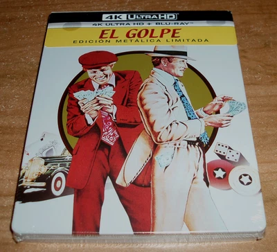 El Golpe (The Sting) Édition Limitée 4K UHD + Blu-ray Steelbook Neuf Scellé - Photo 1/4
