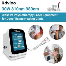 30W High Power Cold Laser Therapy Equipment 810nm 980nm Deep Tissue Pain Relief