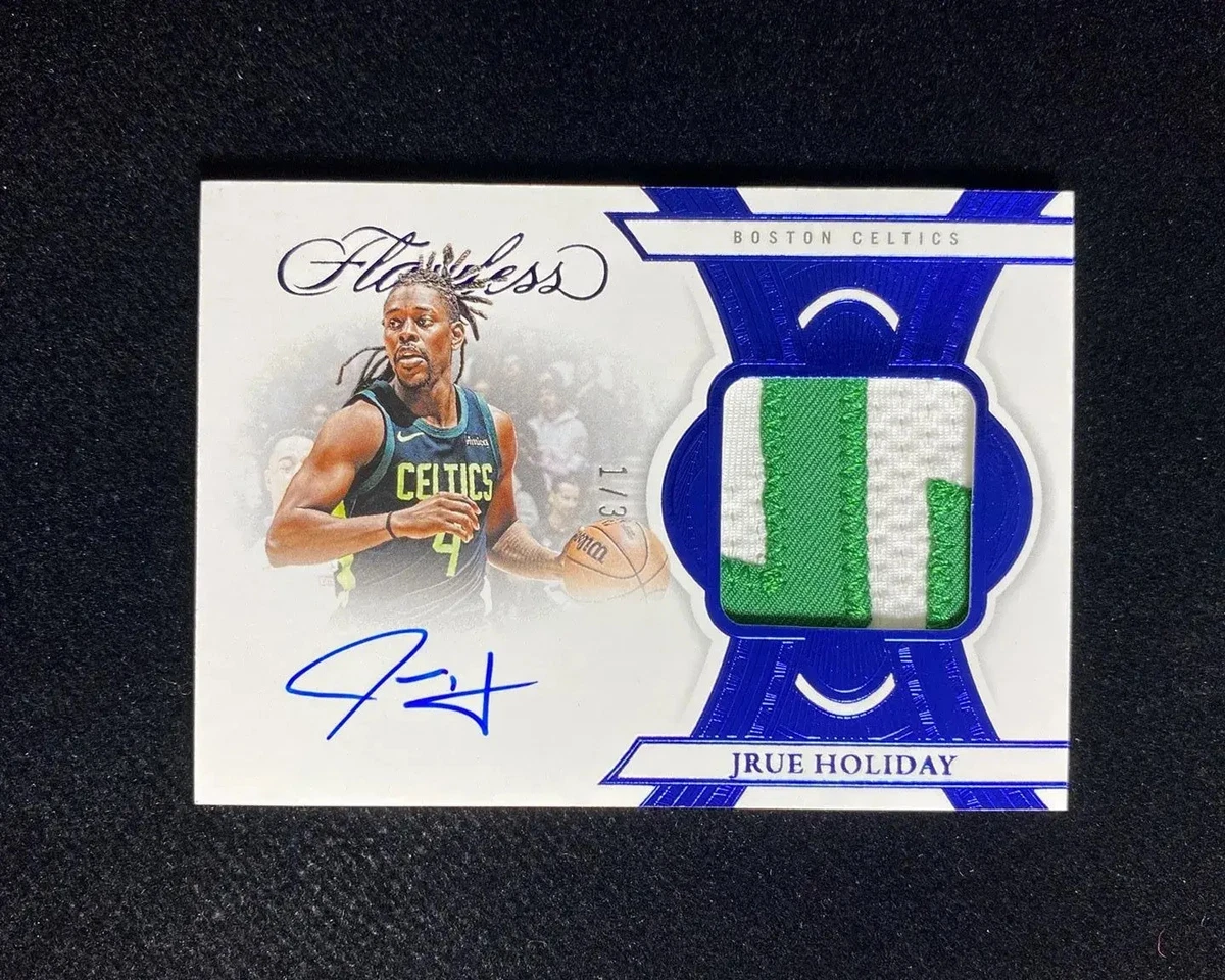 Panini Jrue Holiday Basketball Autographed Sports Trading Cards 