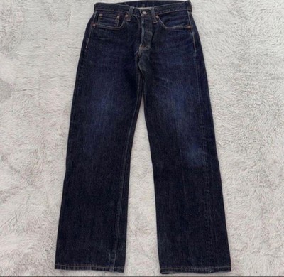 SUGAR CANE W30 1947 14.25oz Selvedge Straight Denim Jeans Blue Japan Made