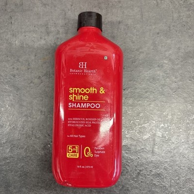 Botanic Hearth Smooth & Shine Shampoo 5in1 Pflege 473ml für alle Haartypen