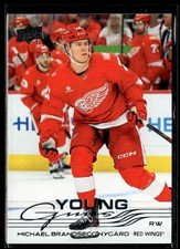 2025-26 Upper Deck Young Guns ,,. Michael Brandsegg-Nygard Rookie Detroit Red
