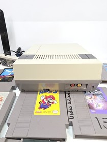 Nintendo NES Bundle 15 Games Game Genie Zapper New 72 Pin Tested Original - 001