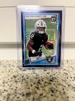 Panini Donruss Optic 2025 Ashton Jeanty Rated Rookie Purple Shock Prizm #No.202