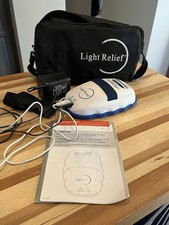 Light Relief LR150 Infrared Pain Relief Therapy Device with/Case  Manual Red