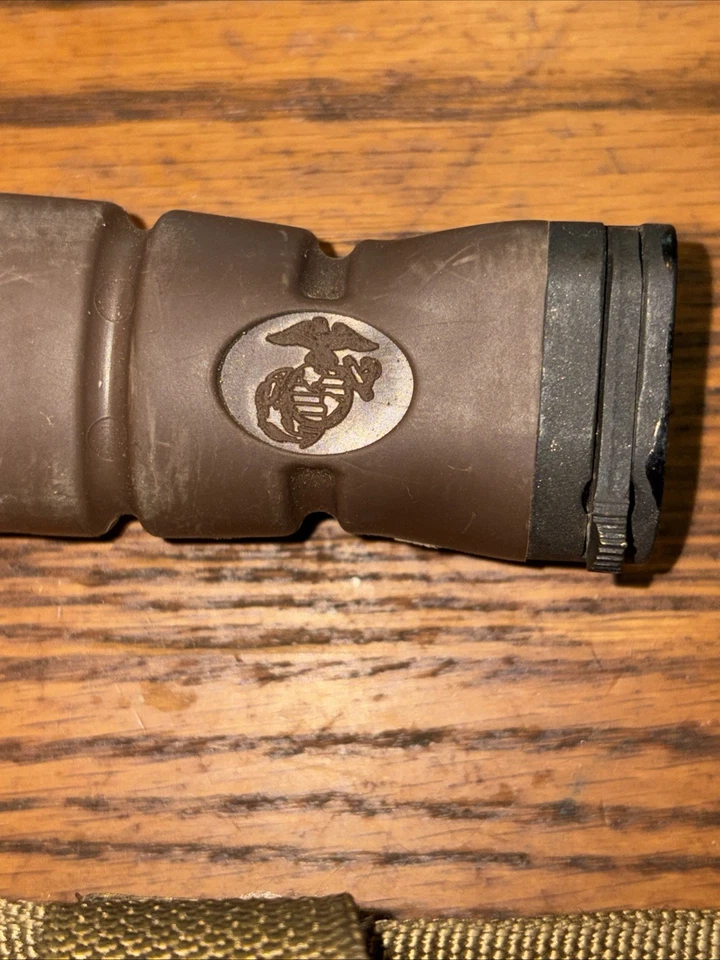 Cuchillo de Combate US Military Issue OKC-3S Genuino USMC Vaina Ontario Cuchillo PC70B Foto 3 de 4