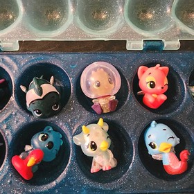 Hatchimal Lot 38 Colleggtibles Mini Figurines With Container
