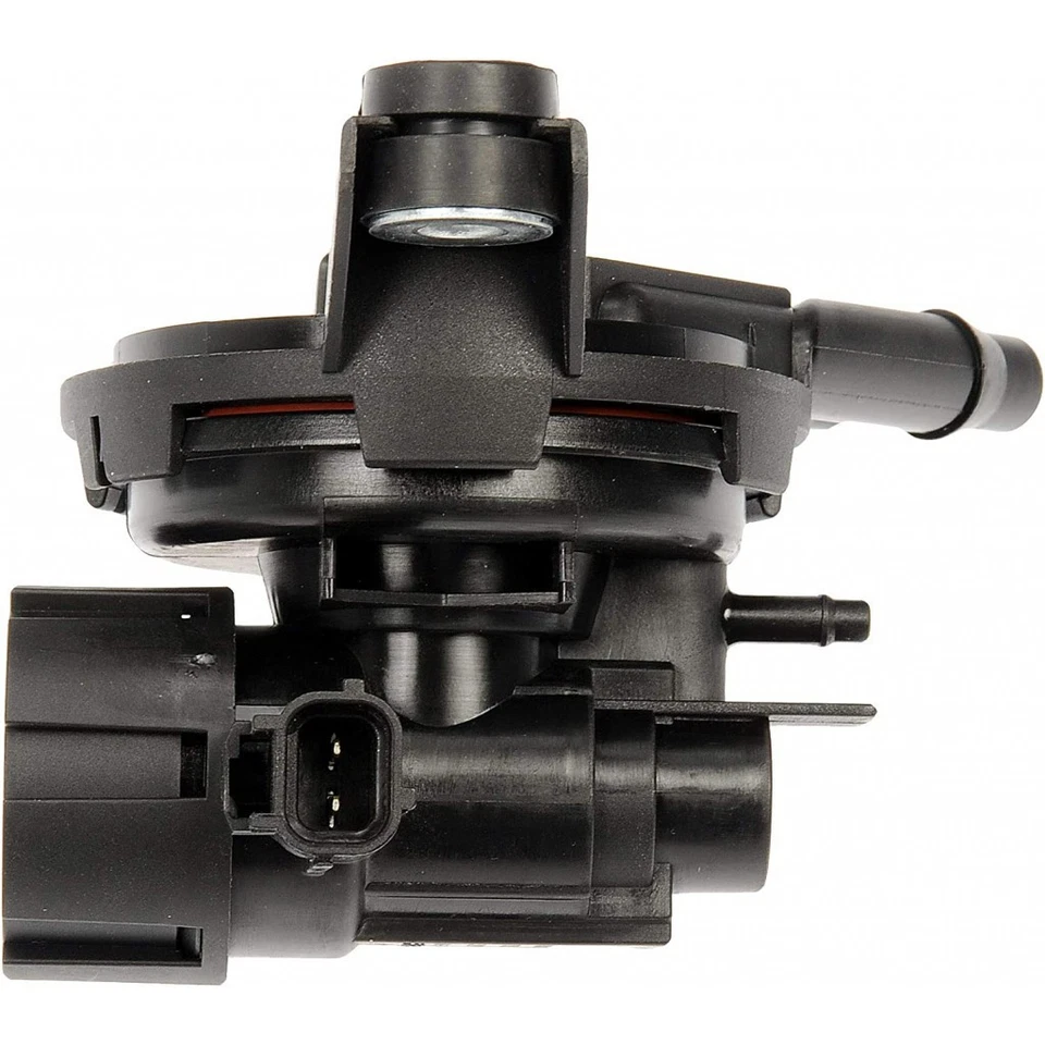 Solenoide de ventilación de bote de vapor negro para Ford E-450 Econoline Super Duty 1999-2002 Foto 3 de 4