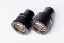 Set of 2 Olympus CWHK 10x/18 L Microscope Eyepieces 20mm