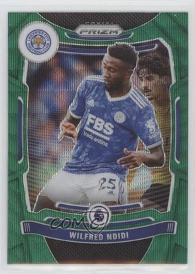 2021-22 Panini Prizm Premier League Green Wave Prizm Wilfred Ndidi #25 g6p