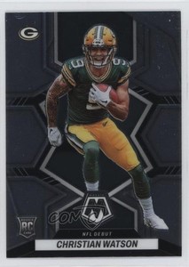 2022 Panini Mosaic NFL Debut Christian Watson #281 Rookie RC