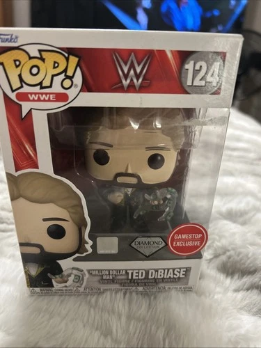 Funko Pop! Vinyl: WWE  #124 “Million Dollar Man" Ted DiBiase Diamond Collection