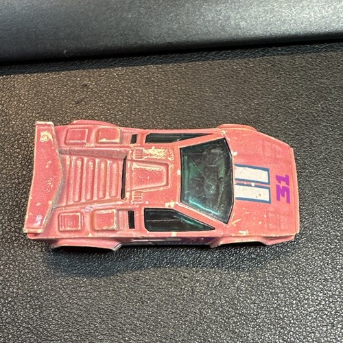 Vintage Hot Wheels Color Changer Racers Lamborghini Countach Pink #31 N ...