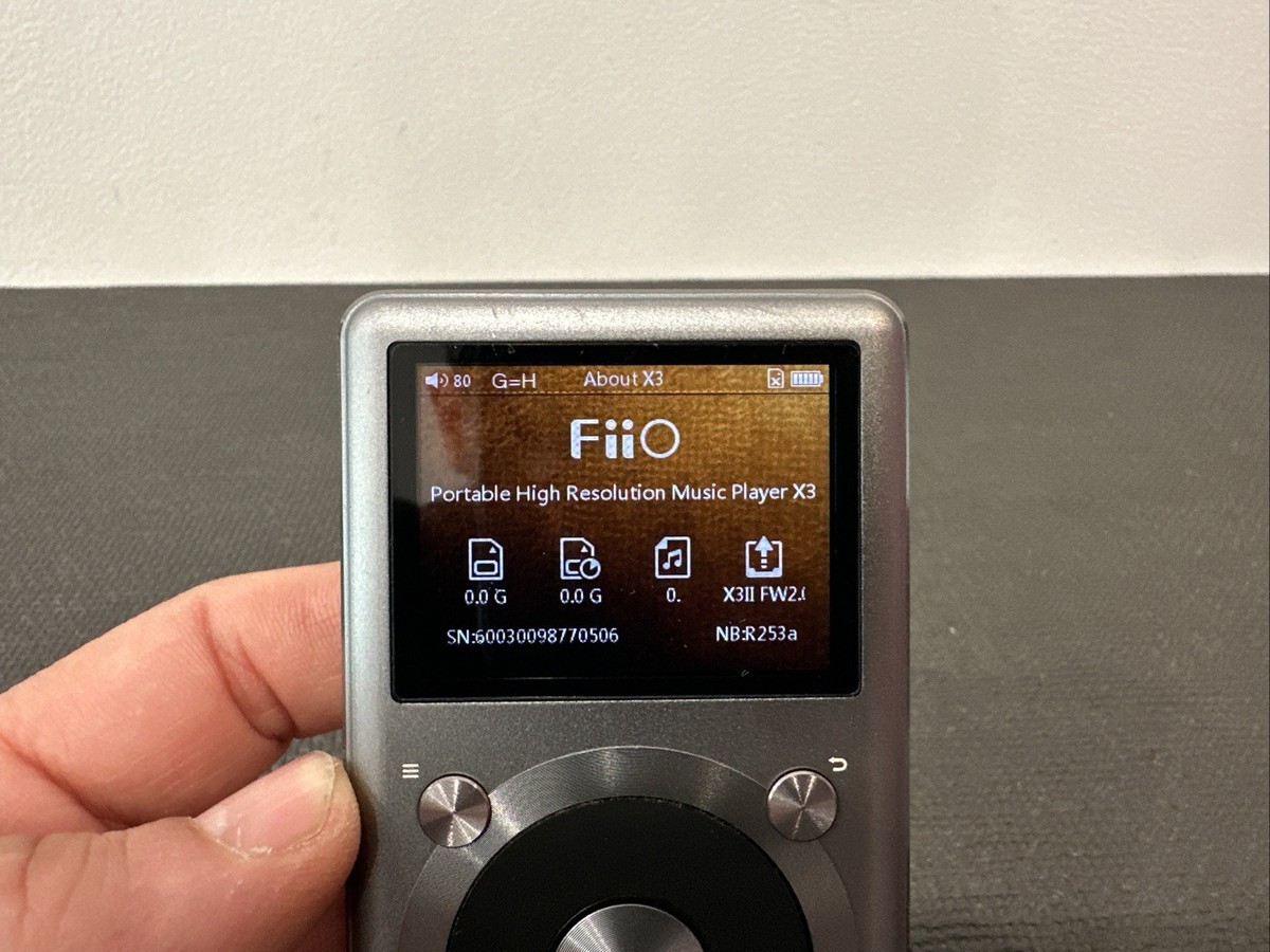ポータブルプレーヤー Fiio X3  FX3221 Fiio X3 2nd Generation Portable High Resolution Music Player