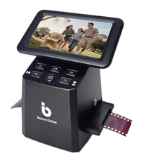 BEONEGLOBAL ClearScan S5 Film Scanner Film&Slide Scanner with 5”LCD to 24MP