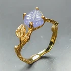 Vintage Natural Tanzanite Ring 925 Sterling Silver Size 6.75 /R471000
