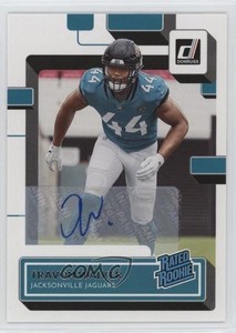 2022 Panini Donruss Rated Rookie Auto Travon Walker #325 Rookie Auto RC