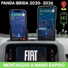 Supporto Smartphone Cellulare Fiat PANDA E PANDINA IBRIDA 2025 2026 Navigatore 
