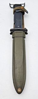 US Army M6 Bayonet Green M8A1 Scabbard Field Gear Military Lot. H323