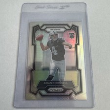 2023 Panini Prizm Rookies Silver Prizm Aidan O'Connell #360 Rookie RC