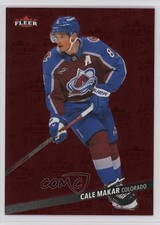 2025-26 Upper Deck Fleer Ultra Medallions Ruby Red 12/50 Cale Makar #M-39 15f6