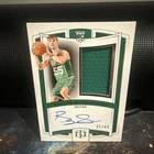 2024-25 Panini National Treasures Clutch Factor Auto Baylor Scheierman RC /49