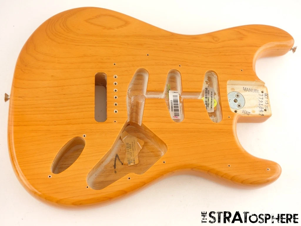 Fender Stratocaster Body Natural In Guitar Bodies for sale - eBay