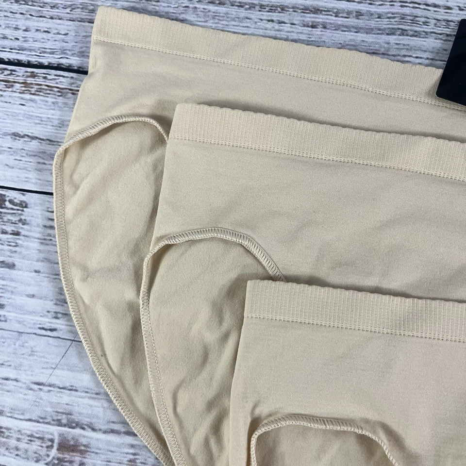 Set of 3 Yenita Seamless Cream Underware Panties size Large/Extra Large Stretch - Image 3 of 4