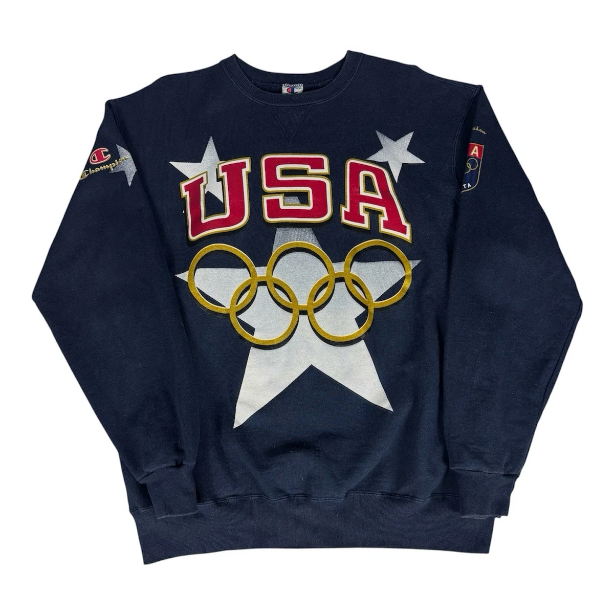 Sweat-shirt Vintage Kappa USA - Jeux Olympiques Atlanta 1986 - Taille M Homme